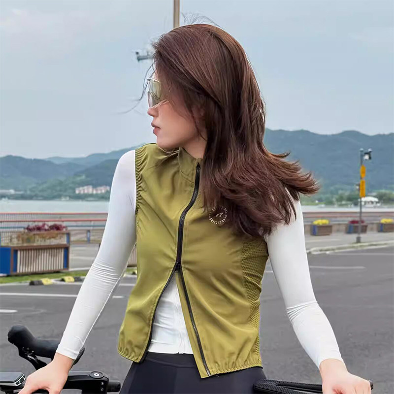 骑行马甲防风衣公路车防风