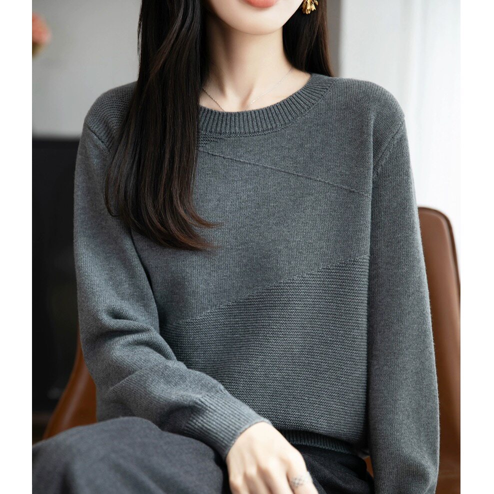 毛衣女内搭秋冬季加厚针织打底衫
