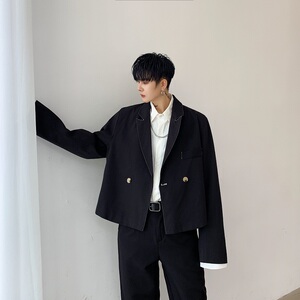 早春个性简约百搭短款西服外套A246-3015-P105图片