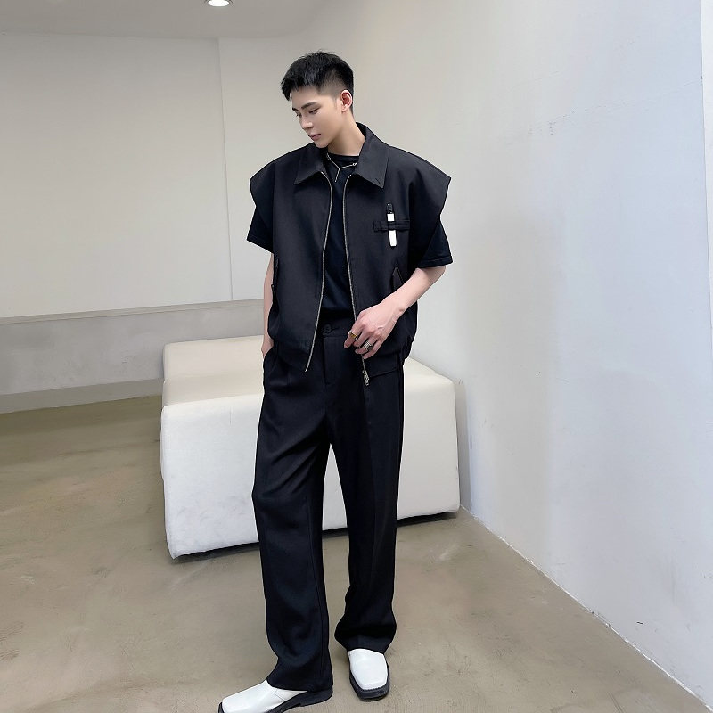 高级设计款高级简约百搭外搭马甲A246-3706-P90,男装背心/马甲,电商A246