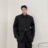 高级感立体双拉头外套秋冬夹克时尚上衣A246-2489-P135，男装夹克，电商A246