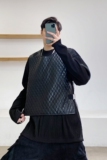 设计师原创小众暗黑个性百搭机能风战术皮马甲背心2344-P85，男装背心/马甲，电商A246