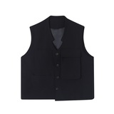 新款时尚百搭休闲马甲男宽松显瘦无袖坎肩5033-P80，男装背心/马甲，电商A246