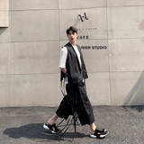 暗黑系小众个性多系带百搭马甲A246-2062-P55，男装背心/马甲，电商A246