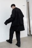 山本暗黑设计款三件套长袖衬衣2335P90短袖2336P75长裤2337P75，男装T恤，电商A246