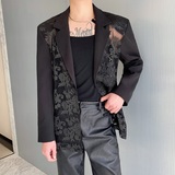 夏季潮流金属项链设计弹力罗纹紧身背心个性痞帅性感坎肩5250P65，男装背心/马甲，电商A246