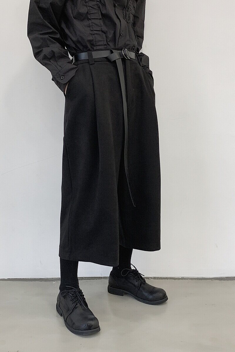 暗黑系潮男休闲西裤宽松直筒阔腿九分裤子A246-2182-P85,男装西裤,电商A246