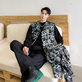 定制小众个性二件套设计时尚复古马甲坎肩A246-2346-P65，男装背心/马甲，电商A246