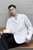 设计师款文艺气质小心机复古口袋百搭潮流长袖衬衣A261-3969-P70，男装衬衫，电商A246
