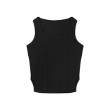 夏季个性方领弹力紧身背心短款针织无袖坎肩3564P55，男装背心/马甲，电商A246