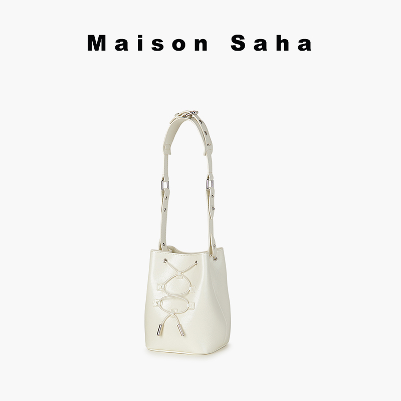 【新款】Maison Saha Bucket 通通包（小号） 箱包皮具/热销女包/男包 水桶包 原图主图