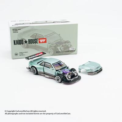 Kaido House MINIGT232  尼桑Nissan Silvia S13 1:64合金车模型