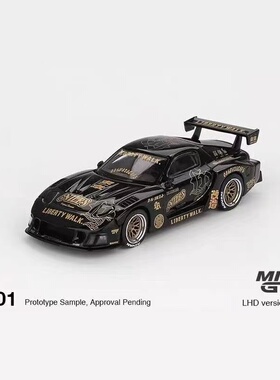 MINIGT 1101 马自达RX-7 Super Silhouette FD-NILES 1:64合金车