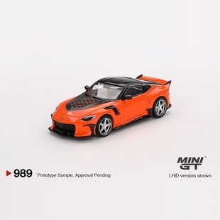 MINIGT 989 日产Nissan Z VeilSide FZ400 橙色 1:64 合金车模型