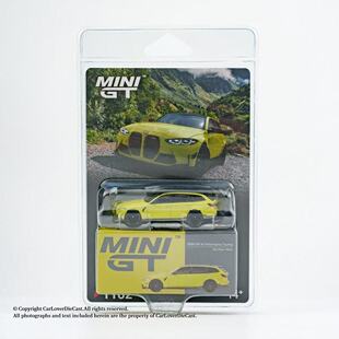 MINIGT 1102 宝马BMW M3 M Performance Touring 黄 1:64合金车模