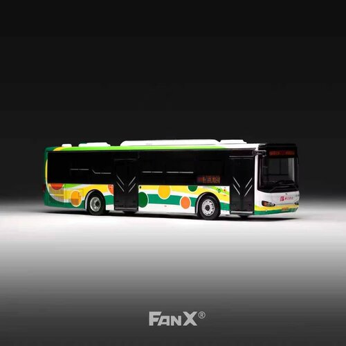 FanX方相1:110广州220路KLQ6119海格客车公交巴士汽车模型