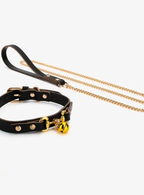 颈圈项圈颈套男女项链牵引定制刻字女m链子手工皮具K9