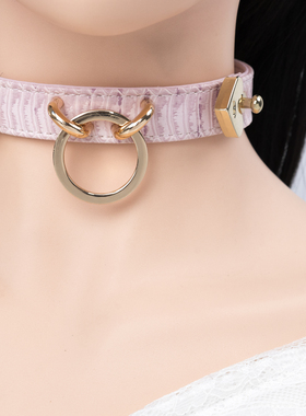 K9皮具手工定制刻字女士项圈