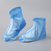 套男女下雨天脚套雨靴套儿童中高筒水鞋 雨鞋 套防水防滑加厚耐磨鞋