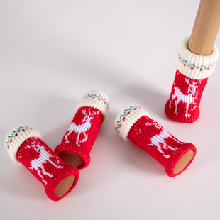 脚套双层静音加厚针织椅子门把手脚垫桌腿桌椅保护套防滑耐磨凳子