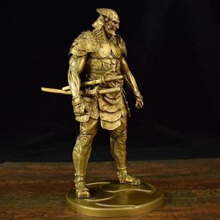 黄铜武士手办兵人吉光武士动漫游戏角色铁拳吉光模型桌面摆件礼品
