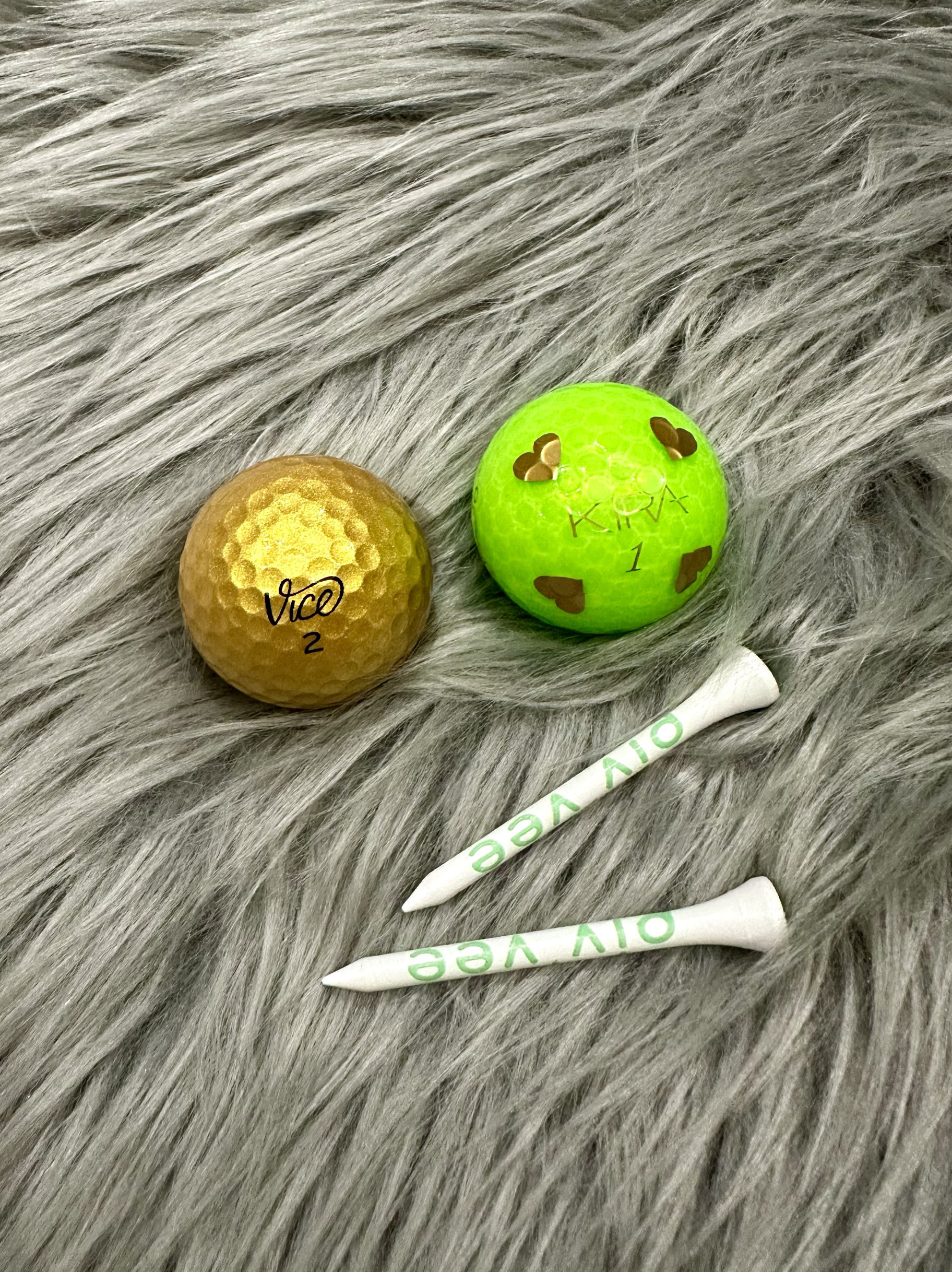 现货日本进口满天心爱心钻石vs vice 金球高尔夫球限量版全新新球