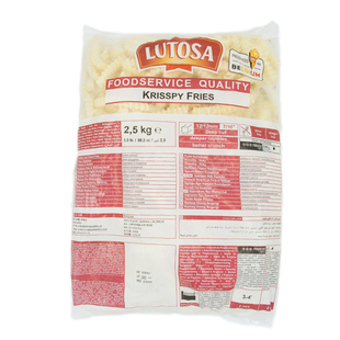 路多萨深切曲薯条French fries商用比利时进口西餐厅油炸小吃批发