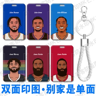 MJ篮球文创周边Goat硬卡套保护壳哈登骑士银行社保卡挂件扣球星卡