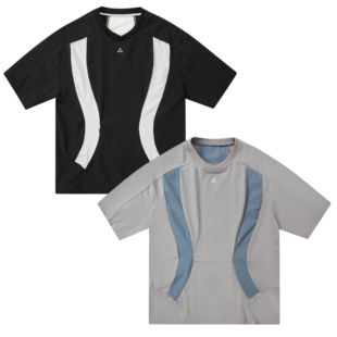 T恤 速干防泼3M思高洁Scotchgard面料运动户外拉链短袖 LMTWL 25SS