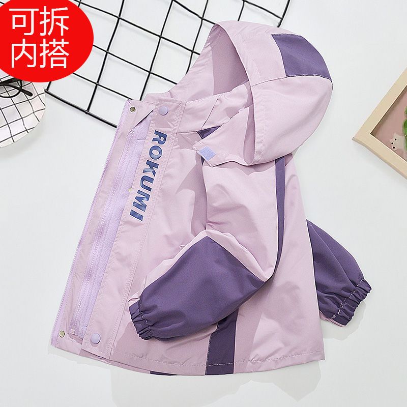 三合一可拆卸秋冬儿童外套