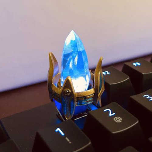 星际争霸键帽神族水晶塔pu树脂手