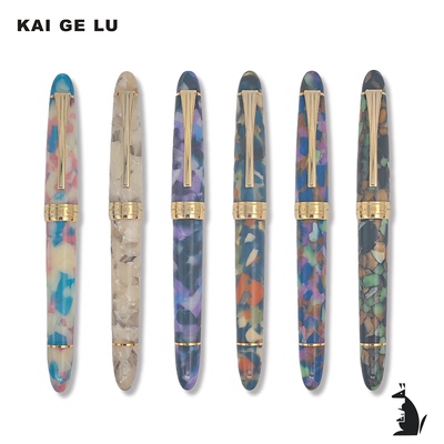 凯格露亚克力系列kaigelu356 铱金笔 商务 舒适 书写