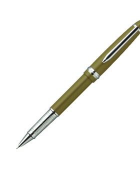 凯格露KAIGELU369菲比白夹全黑铱金笔黄色绿色金属商务钢笔办公型