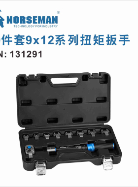 NORSEMAN/诺斯曼 预置式换头系列扭力扳手 组套
