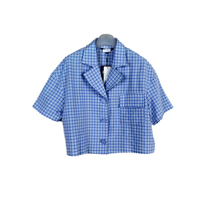 拉系列专柜正品可爱女团风西装翻领露腰短裤夏外套衬衫女2T0B2009