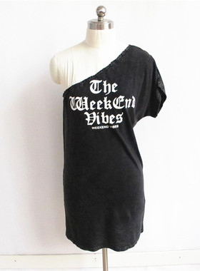 F21正品A-15-6-2-1运动风单肩H型夏连衣裙145156