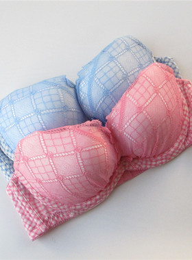 欧系列正品c-12-13-2-3小清新蕾丝加厚聚拢胸罩女内衣文胸RA23309