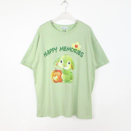 cache专柜正品百搭清新薄荷曼波圆领短袖宽松T恤女夏 7669002