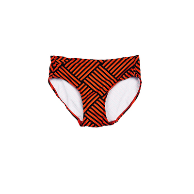 艾格伊品正品L/XL性感低腰条纹大码泳衣三角泳裤单件女 130756004