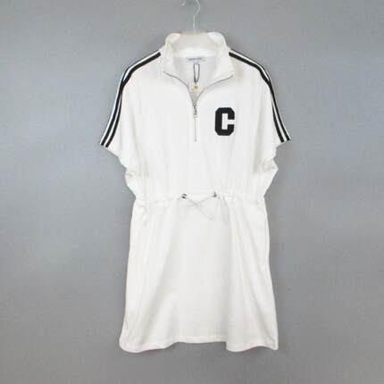 cache专柜正品休闲运动立领短袖收腰短袖网球裙连衣裙7354002