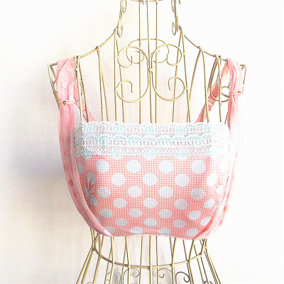 欧系列正品印花抹胸薄棉杯抹胸