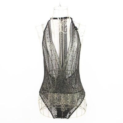 艾格睡衣性感蕾丝连体衣