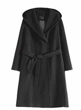 Mixblu麦斯兰专柜正品通勤宽松羊毛双面呢大衣女冬BXA22005