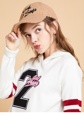 包邮cache专柜正品个性可爱泰迪绒鸭舌帽春秋冬帽子男女2928008