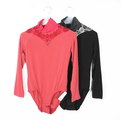 欧系列专柜蕾丝连底打底亮身睡衣