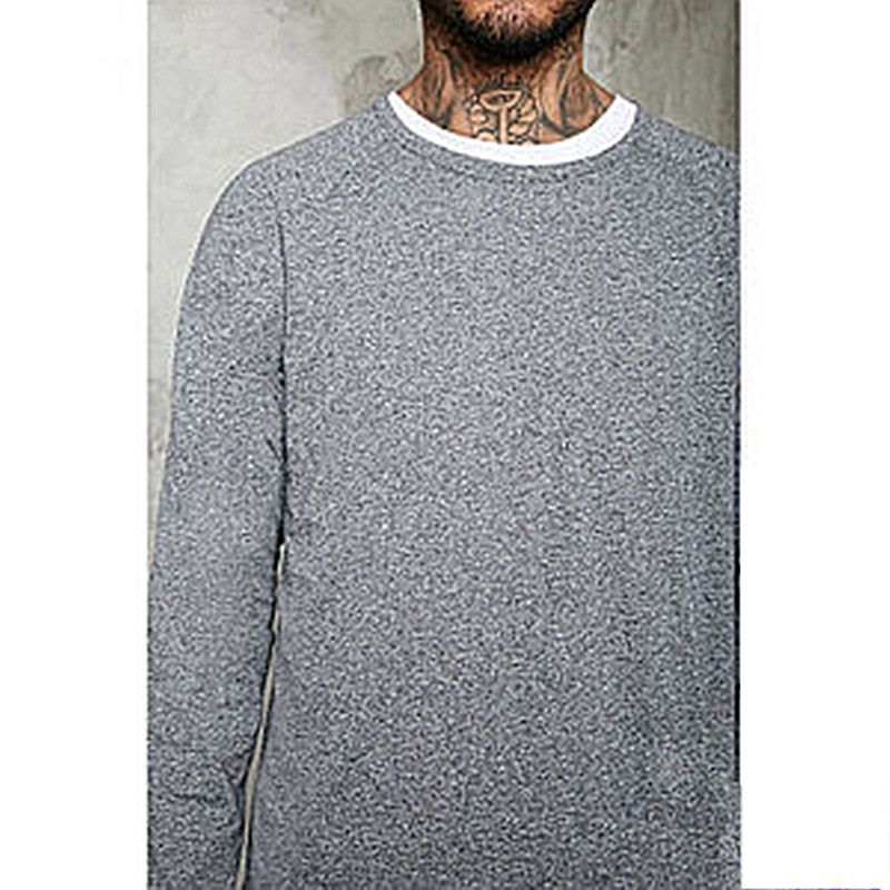 F21专柜正品B-8-9-2-1圆领长袖棉质春秋T恤男 234794