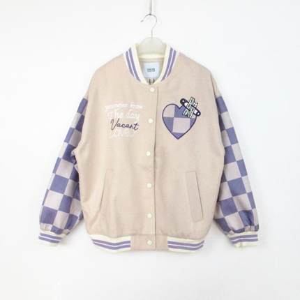 cache专柜正品休闲运动立领刺绣宽松棒球服春秋外套女22509070001