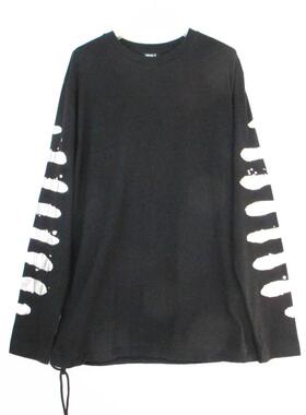 F21专柜正品休闲运动风圆领长袖春秋T恤男138853