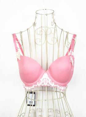 欧系列正品C-9-3-1-3刺绣可卸肩带双排扣胸罩女内衣厚文胸IA23806