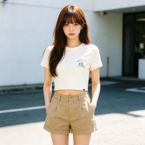 佳佳正品阿迪达斯女短款纯棉短袖T恤青少年辣妹装打底上衣JX5327